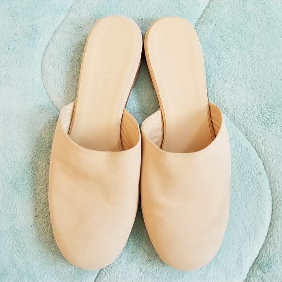 Jenni Kayne Olympia Ivory Mules size 5 - Picture 3 of 11